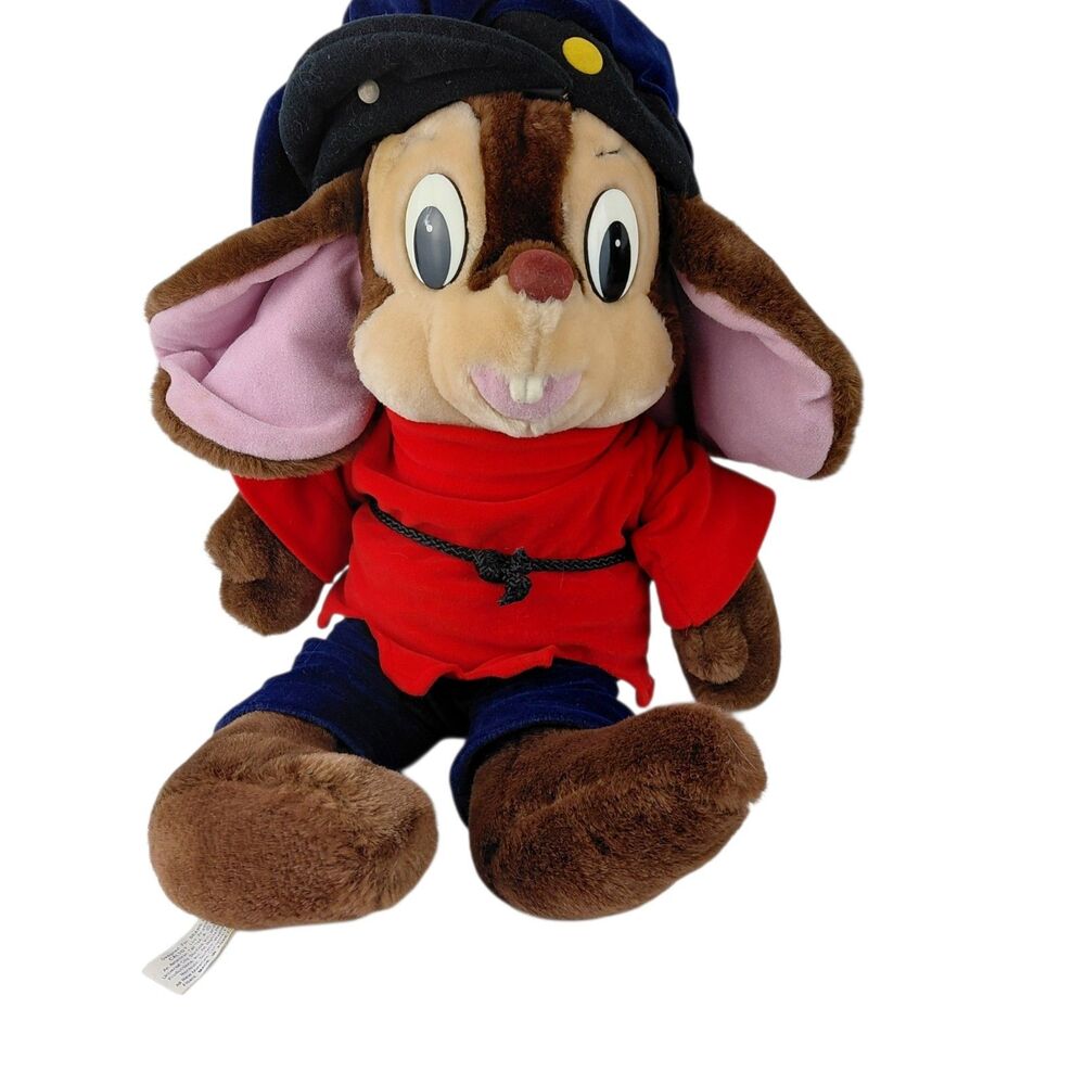 Vtg FIEVEL An American Tail Stuffed Animal Plush 21โ Mouse Sears Korea